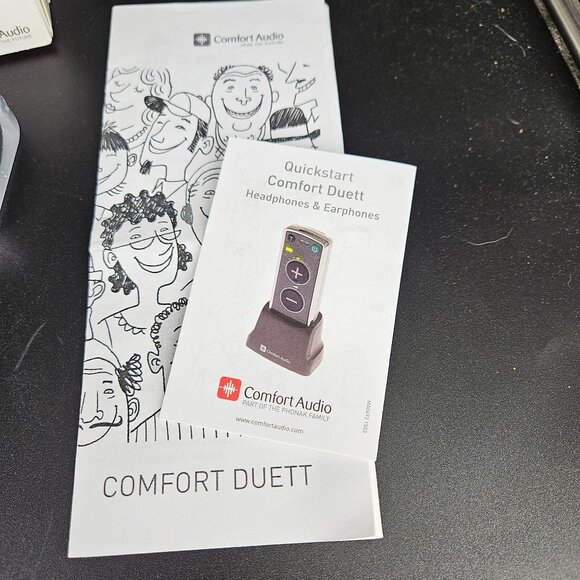 Comfort Audio Duett Personal Amplifier Listener Earbuds Headphones Charger WORKS - Picture 14 of 14